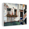 Venetian Cafe Print on Canvas Gallery Wraps