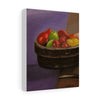 Bowl of Cherry Tomatoes Print on Canvas Gallery Wraps