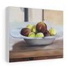 Bowl of Figs Print on Canvas Gallery Wraps