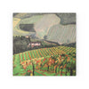 Tuscany Farmhouse Print on Wood Canvas